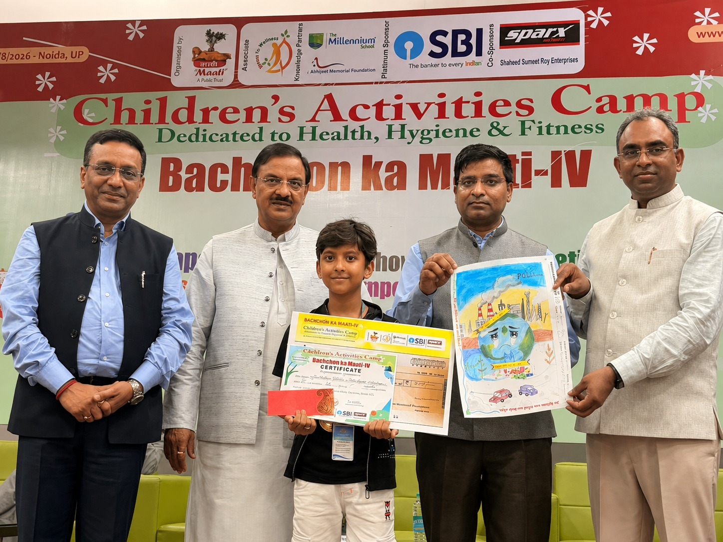 Over 1,000 Children Embrace Preventive Health and Healthy Living at an Event in Noida